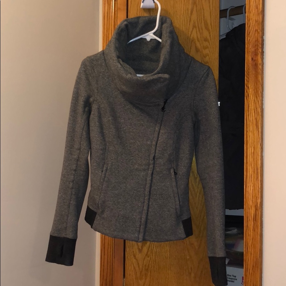 Lululemon cowl neck zip up sweatshirt